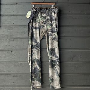 NWT Scentlok Baseslayers AMP Base Layer Pant 3XL Carbon Alloy Camo Mo Terra Gila